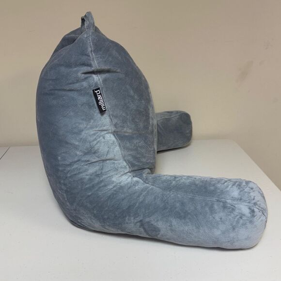 Reading Husband Pillow Plush Soft Microfiber Memory Foam Back Support Bed Cozy - Picture 3 of 9